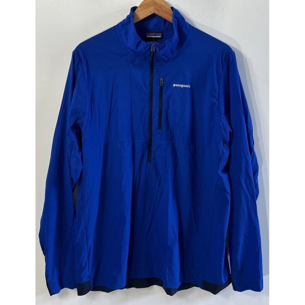 Men's Patagonia Airshed Pullover 1/2 Zip 24190 Sz Large EC
